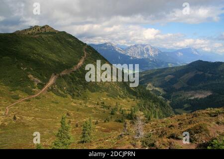 Hauser Kaibling (2015 m), Monti Tauri, Austria Foto Stock