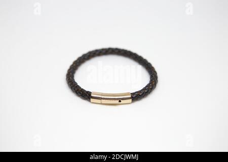 Bracciale unisex portatile. Bracciale di alta moda. Foto di alta qualità Foto Stock