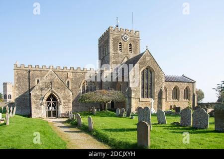 St Mary the Virgin Church, Church Court, Buckland, Oxfordshire, Inghilterra, Regno Unito Foto Stock