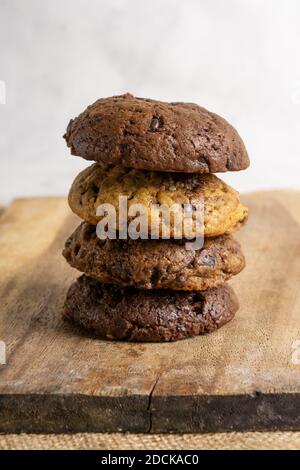 Biscotti appena sfornati Foto Stock