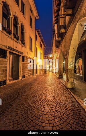 Italia Veneto Asolo - Via Browning Foto Stock