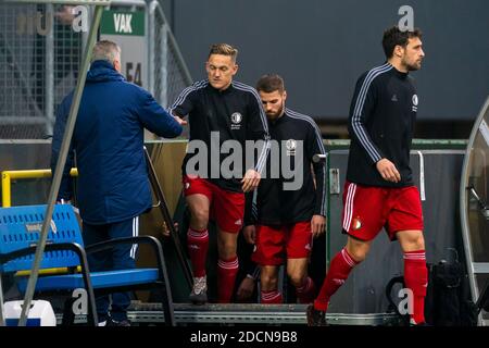 SITTARD, Paesi Bassi. 22 novembre 2020. Calcio, eredivisie olandese, stagione 2020/2021, giocatore di Feyenoord Jens Toornstra durante la partita Fortuna Sittard - Feyenoord Credit: Pro Shots/Alamy Live News Foto Stock