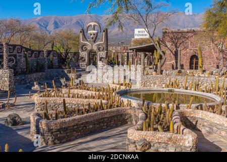 Oggetto 'Dio Sol' o Dio Sole', Museo de la Pachamama, Amaichá del Valle, Provincia Tucamán, Argentina Nord-Ovest, America Latina Foto Stock