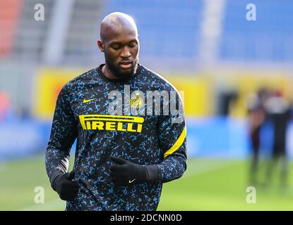 Milano, Italia. 22 novembre 2020. Romelu Lukaku del FC Internazionale durante la Serie A 2020/21 partita tra FC Internazionale e Torino FC allo stadio San Siro di Milano il 22 novembre 2020 - Foto FCI/Fabrizio Carabelli/LM Credit: Fabrizio Carabelli/LPS/ZUMA Wire/Alamy Live News Foto Stock