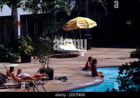 Playa Chiquita Repubblica Dominicana Hotel piscina Foto Stock