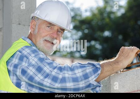 ritratto di un capomaestro Foto Stock