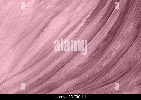 Pittura astratta di gouache in colore lilla. Pittura d'arte. Foto Stock