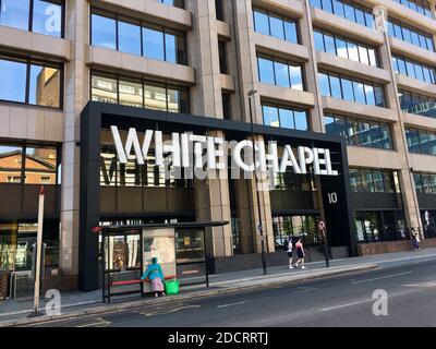 White Chapel Office Block Foto Stock