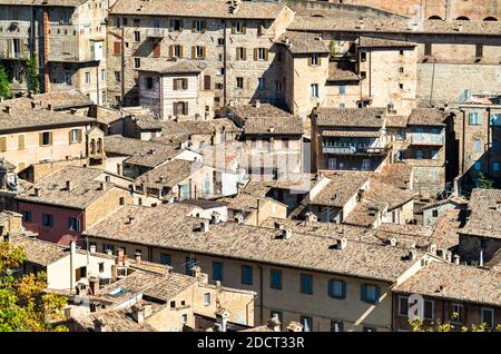 Dettagli di Urbino in Marche Foto Stock