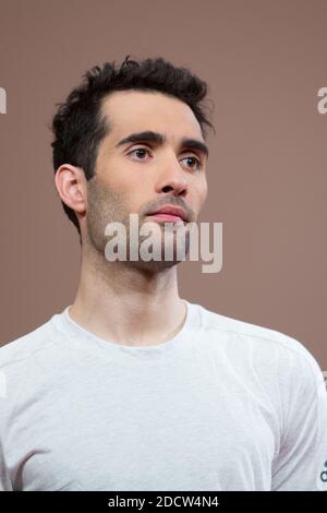 Martin Fourcade alla conferenza stampa dell'accademia MGEN a Parigi, Francia, il 06 aprile 2018. Foto di Nasser Berzane/ABACAPRESS.COM Foto Stock