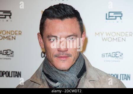 Luke Evans a My Wonder Women la prima del film di Parigi il 9 aprile 2018 a Parigi, Francia. Foto di Nasser Berzane/ABACAPRESS.COM Foto Stock