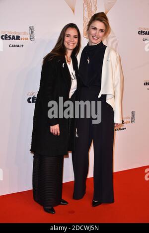 Julie Gayet durante la 43° cerimonia annuale dei Cesar Film Awards tenutasi presso la Salle Pleyel di Parigi, Francia, il 2 marzo 2018. Foto di Berzane-Marechal-Wyters/ABACAPRESS.COM Foto Stock