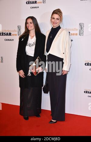 Julie Gayet durante la 43° cerimonia annuale dei Cesar Film Awards tenutasi presso la Salle Pleyel di Parigi, Francia, il 2 marzo 2018. Foto di Berzane-Marechal-Wyters/ABACAPRESS.COM Foto Stock