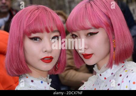 Amiaya partecipa alla mostra Valentino nell'ambito della Paris Fashion Week Womenswear Autunno/Inverno 2018/2019 a Parigi, Francia, il 04 marzo 2018. Foto di Aurore Marechal/ABACAPRESS.COM Foto Stock