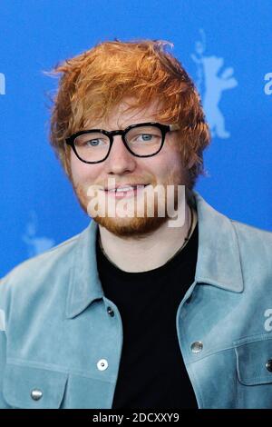 Ed Sheeran partecipa al compositore Photocall durante il 68° Festival Internazionale del Cinema di Berlino (Berlinale) a Berlino, Germania, il 23 febbraio 2018. Foto di Aurore Marechal/ABACAPRESS.COM Foto Stock