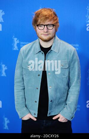 Ed Sheeran partecipa al compositore Photocall durante il 68° Festival Internazionale del Cinema di Berlino (Berlinale) a Berlino, Germania, il 23 febbraio 2018. Foto di Aurore Marechal/ABACAPRESS.COM Foto Stock