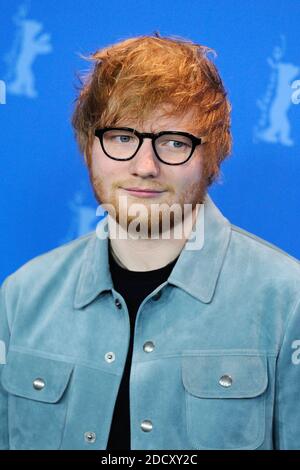 Ed Sheeran partecipa al compositore Photocall durante il 68° Festival Internazionale del Cinema di Berlino (Berlinale) a Berlino, Germania, il 23 febbraio 2018. Foto di Aurore Marechal/ABACAPRESS.COM Foto Stock