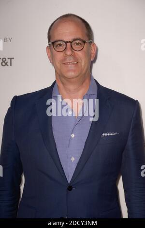 Presidente e CEO di Showtime Networks David Nevins partecipa alla prima del film The Fourth Estate durante il Tribeca Film Festival 2018 al BMCC Tribeca PAC di New York City, NY, USA il 28 aprile 2018. Foto di Julien Reynaud/APS-Medias/ABACAPRESS.COM Foto Stock