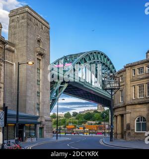 Tyne Bridge a Newcastle Upon Tyne Foto Stock