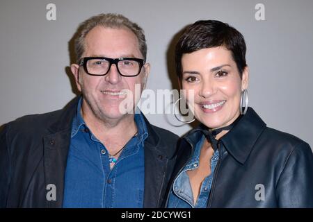 Cristina Cordula e suo marito Frederic Cassin hanno partecipato al concerto NTM presso la AccorHotels Arena di Parigi, in Francia, il 10 marzo 2018. Foto di Aurore Marechal/ABACAPRESS.COM Foto Stock