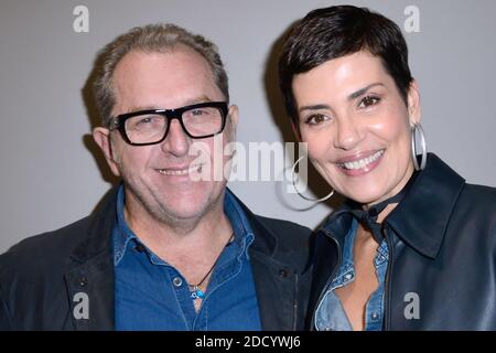 Cristina Cordula e suo marito Frederic Cassin hanno partecipato al concerto NTM presso la AccorHotels Arena di Parigi, in Francia, il 10 marzo 2018. Foto di Aurore Marechal/ABACAPRESS.COM Foto Stock