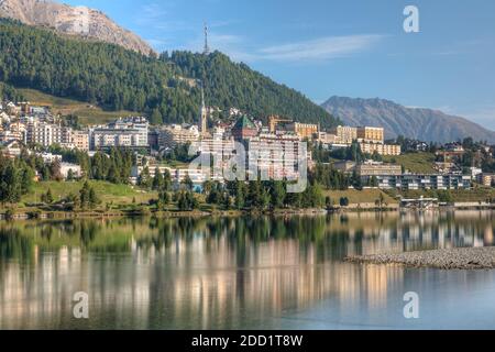 St Moritz, Grigioni, Svizzera, Europa Foto Stock