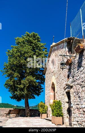 Chiesa di Santa Margherita ad Assisi, Italia Foto Stock