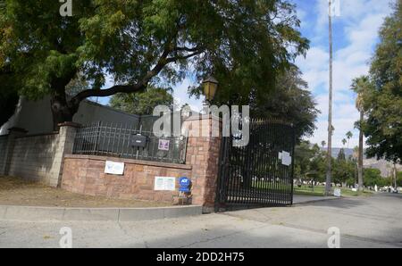 Glendale, California, USA 18 novembre 2020 UNA vista generale dell'atmosfera del Grand View Memorial Park il 18 novembre 2020 a 1341 Glenwood Road a Glendale, California, USA. Foto di Barry King/Alamy Stock foto Foto Stock