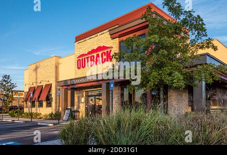 Outback Steakhouse a Snellville (Metro Atlanta), Georgia. (STATI UNITI) Foto Stock