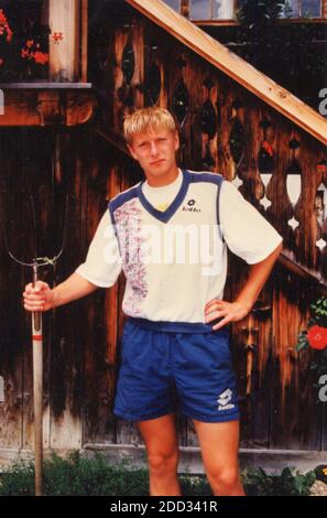 Il tennista russo Yevgeny Kafelnikov, 1994 Foto Stock