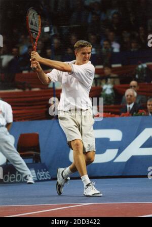 Il tennista russo Yevgeny Kafelnikov, 1998 Foto Stock
