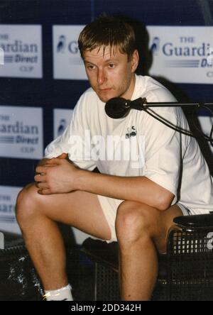 Il tennista russo Yevgeny Kafelnikov, anni 2000 Foto Stock