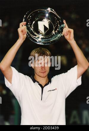 Il tennista russo Yevgeny Kafelnikov, anni 2000 Foto Stock