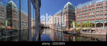 Geografia / viaggio, Germania, Amburgo, Amburgo, sulla flotta di Bleichenfleet nel centro storico, Speicherstadt, pa, diritti aggiuntivi-clearance-Info-non-disponibile Foto Stock