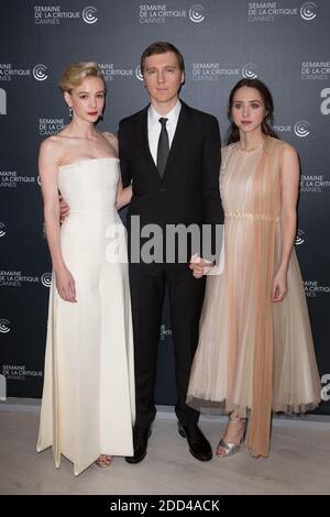Carey Mulligan, Paul Dano, Zoe Kazan partecipa alla fotocellula per 'Wildlife' durante il 71esimo Festival annuale del Cinema di Cannes all'Espace Miramar il 09 maggio 2018 a Cannes, Francia. Foto di Nasser Berzane/ABACAPRESS.COM Foto Stock