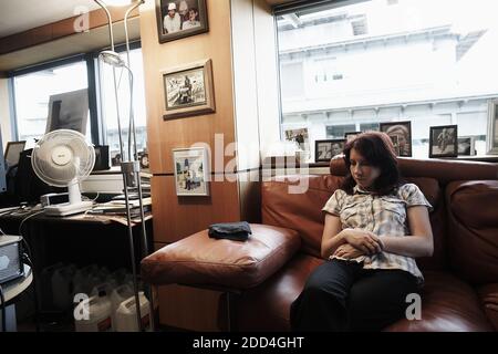 GREAT BRITAIN /Cambridge/Stephen Hawking's Nurse . Foto Stock