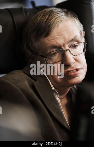 GRAN BRETAGNA /Cambridge/Stephen Hawking Foto Stock