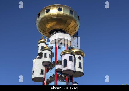 Geografia / viaggio, Germania, Baviera, Abensberg, Kuchlbauer Tower la birreria Kuchlbauer ad Abensberg, bassa Baviera, libertà di panorama Foto Stock