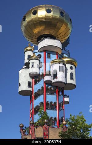 Geografia / viaggio, Germania, Baviera, Abensberg, Kuchlbauer Tower la birreria Kuchlbauer ad Abensberg, bassa Baviera, libertà di panorama Foto Stock