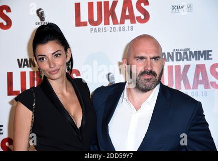 Julien Leclercq partecipa a Lukas (il Bouncer) Premiere all'Opera Gaumont a Parigi, Francia il 20 agosto 2018. Foto di Alain Apaydin/ABACAPRESS.COM Foto Stock