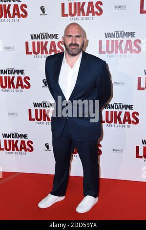 Julien Leclercq partecipa a Lukas (il Bouncer) Premiere all'Opera Gaumont a Parigi, Francia il 20 agosto 2018. Foto di Alain Apaydin/ABACAPRESS.COM Foto Stock