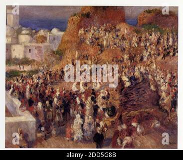 Pierre-Auguste Renoir. 1841-1919. Festival arabo Foto Stock