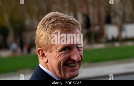 Londra, Regno Unito. 24 Nov 2020. Oliver Dowden MP Segretario per la cultura, membro del Parlamento per Hertsmere, merito: Ian Davidson/Alamy Live News Foto Stock