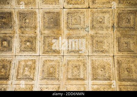 Soffitto del Battistero nel Palazzo di Diocleziani, Spalato, Dalmazia, Croazia Foto Stock