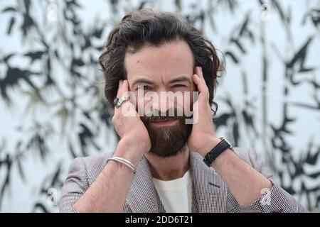 Esclusivo - l'attore francese Romain Duris si pone per le immagini durante il 71esimo Festival annuale di Cannes il 13 maggio 2018 a Cannes, Francia. Foto di Aurore Marechal/ABACAPRESS.COM Foto Stock