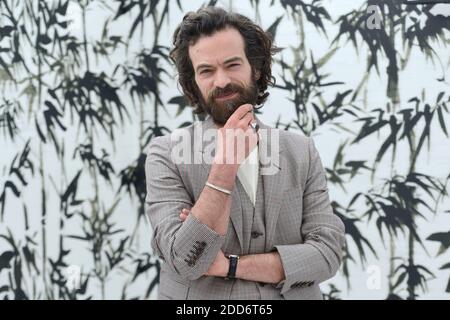 Esclusivo - l'attore francese Romain Duris si pone per le immagini durante il 71esimo Festival annuale di Cannes il 13 maggio 2018 a Cannes, Francia. Foto di Aurore Marechal/ABACAPRESS.COM Foto Stock