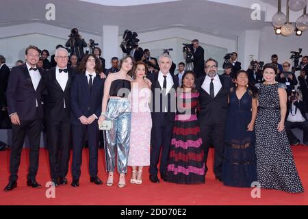 Gabriela Rodriguez, Nancy Garcia Garcia, ospite, Yalitza Aparicio, Alfonso Cuaron, Marina de Tavira, Tess Bu Cuaron, Olmo Teodoro Cuaron, David Linde e Nicolas Celis partecipano alla Roma Premiere nell'ambito del 75° Festival Internazionale del Cinema di Venezia (Mostra) che si terrà a Venezia il 30 agosto 2018. Foto di Aurore Marechal/ABACAPRESS.COM Foto Stock