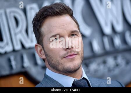 Chris Pratt partecipa alla prima di Universal Pictures e di Amblin Entertainment 'Jurassic World: Fallen Kingdom' alla Walt Disney Concert Hall il 12 giugno 2018 a Los Angeles, California. Foto di Lionel Hahn/ABACAPRESS.COM Foto Stock