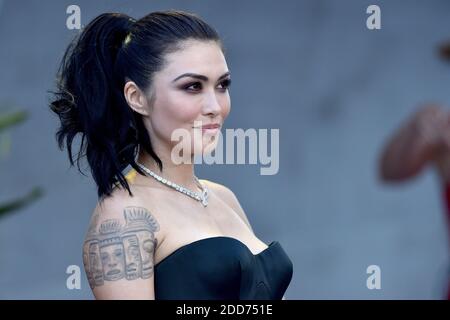 Daniella Pineda partecipa alla prima di Universal Pictures e di Amblin Entertainment 'Jurassic World: Fallen Kingdom' alla Walt Disney Concert Hall il 12 giugno 2018 a Los Angeles, California. Foto di Lionel Hahn/ABACAPRESS.COM Foto Stock