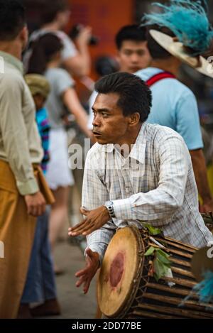 Festival a Inle Lake, Stato Shan, Myanmar (Birmania) Foto Stock